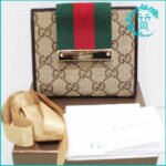 グッチGUCCIの折財布181669！GG柄シェリーライン 買取価格