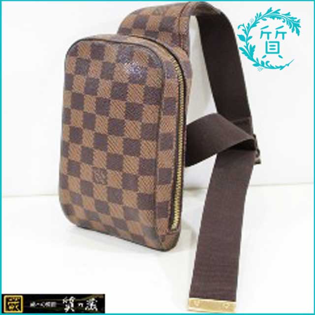 ルイ・ヴィトン LOUIS VUITTON ジェロニモス N51994 ダミエ ユニ
