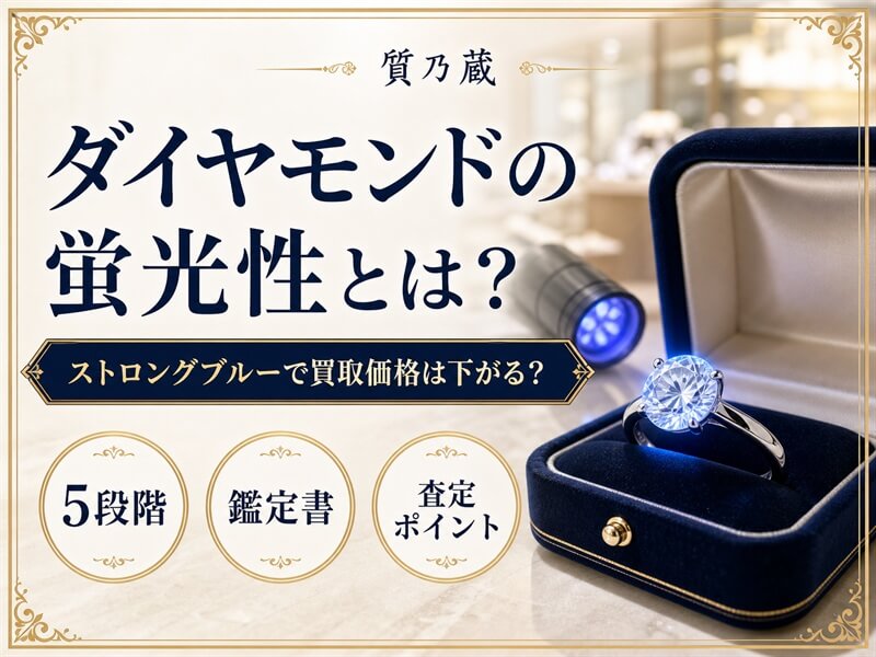ダイヤモンドの蛍光性