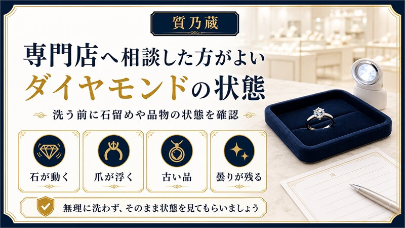 専門店へ相談した方がよい状態