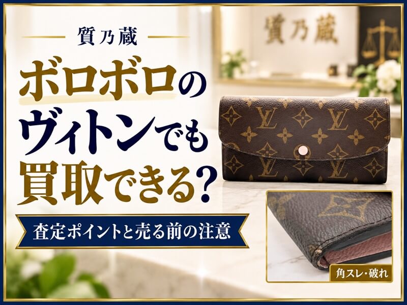 ヴィトン 買取 ボロボロ